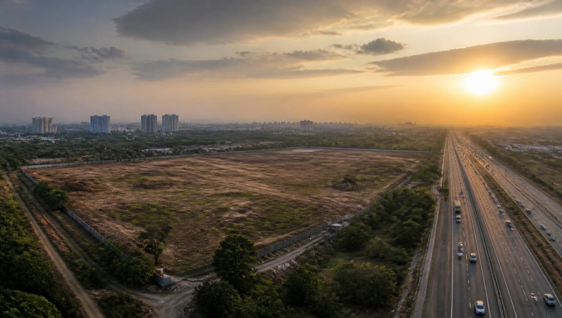 SR Business Park Land, Financial District, Hyderabad
